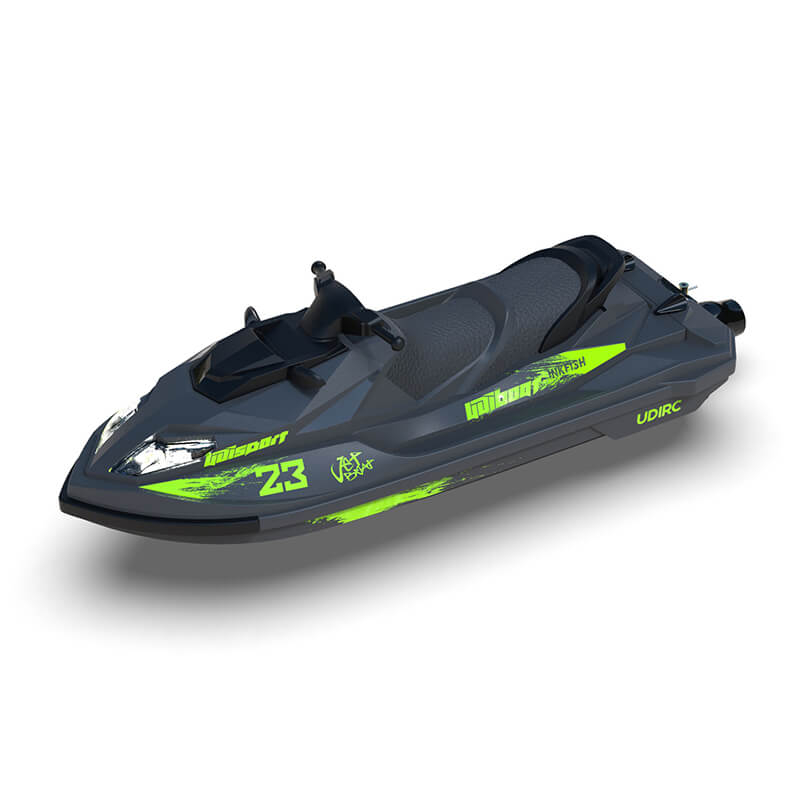 Udi Rc Inkfish Jetboat 362mm Turbojet Rtr Brushed