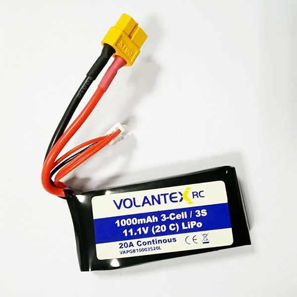 Volantex 11.1v 1000mah Lipo Xt60 Plug 797-3bl