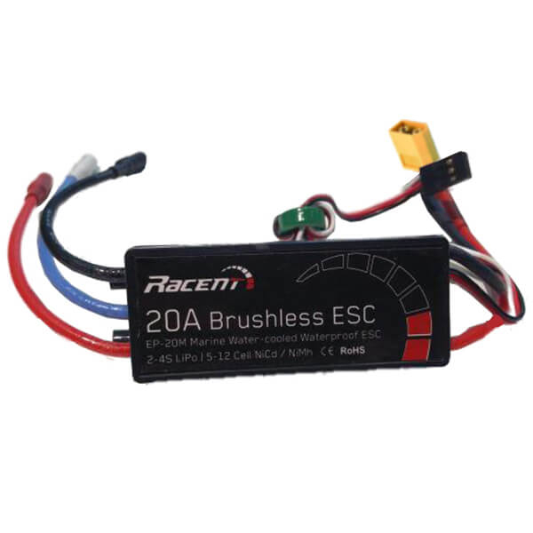 Volantex Esc Brushless-20a Xt60 Marine