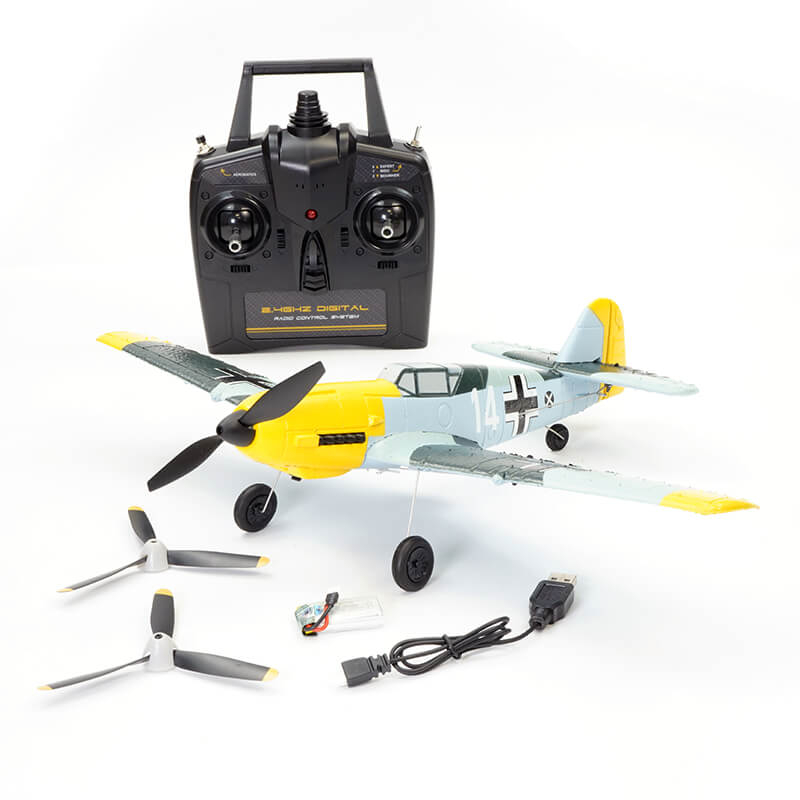 Volantex Messerschmitt Bf109 400mm Brushed W/gyro Epp Rtf