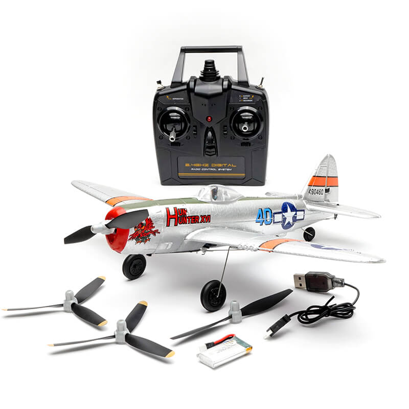 volantex-p47-thunderbolt-4ch-400mm-brushed-with-gyro-epp-rtf