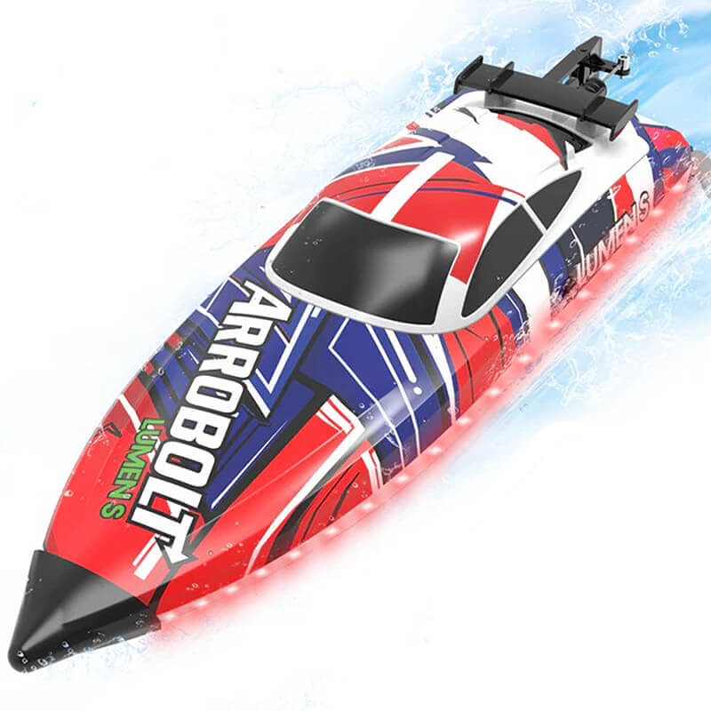 Volantex Arrobolt 'lumen' Sr40 Brushless Boat Artr - Red