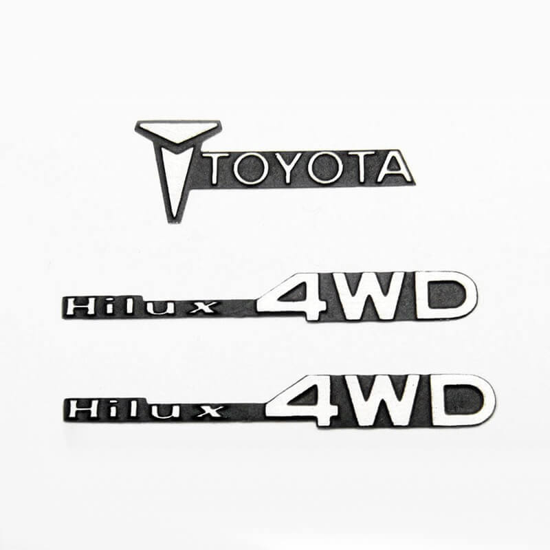 Rc4wd 1/10 Metal Emblem For Tamiya Hilux