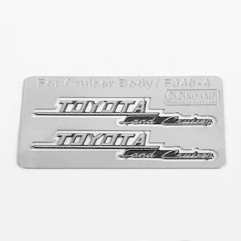 Rc4wd Side Metal Emblems For Rc4wd Cruiser Body (side B)