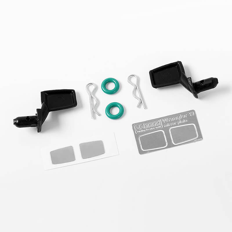 Rc4wd Rubber Mirror For Tamiya Cc01 Wrangler