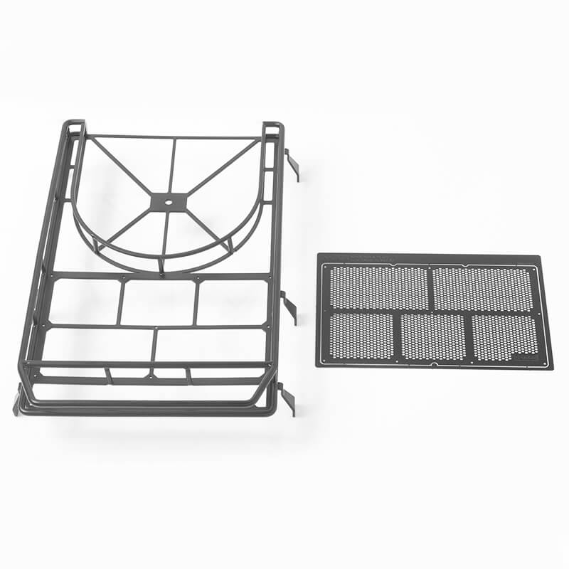 Rc4wd Roof Rack With Tyre Mount For Gelande Ii D90