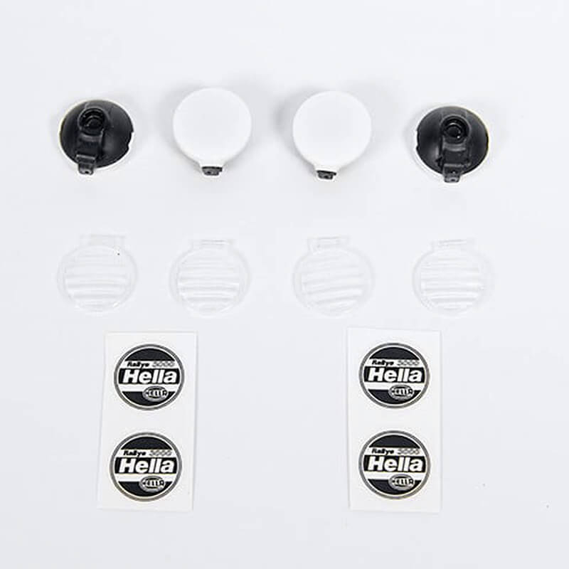 Rc4wd 1/10 Hella Style Lights With Covers (4)