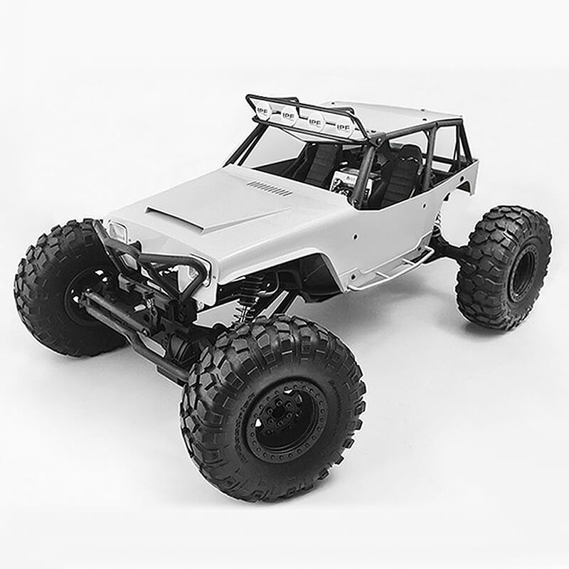 Rc4wd Metal Body And Roof Panel W/lens For Axial Wraith