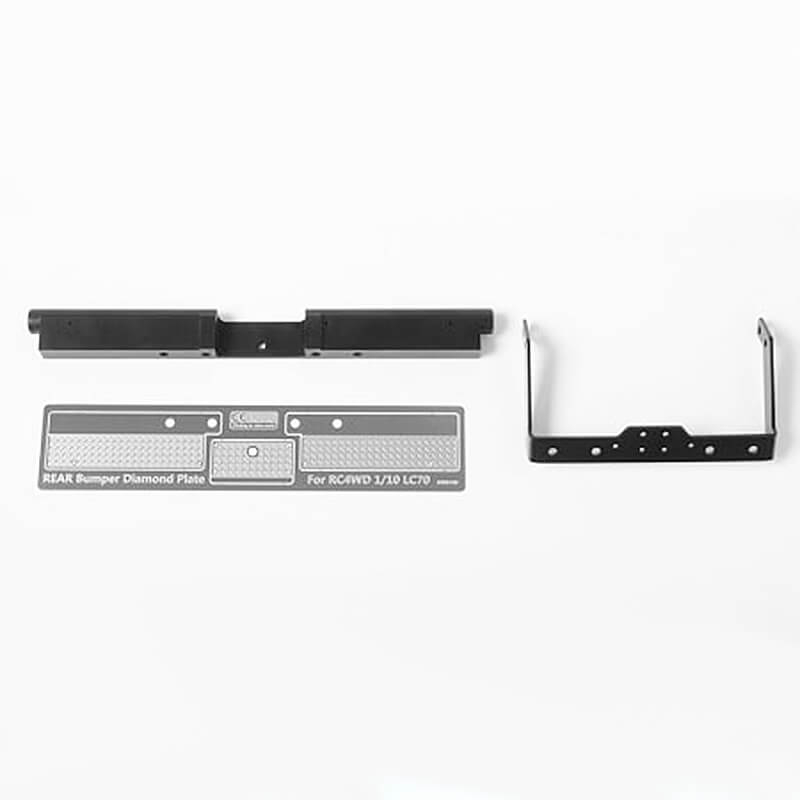 Rc4wd Trifecta Rear Bumper For Land Cruiser Lc70 Body
