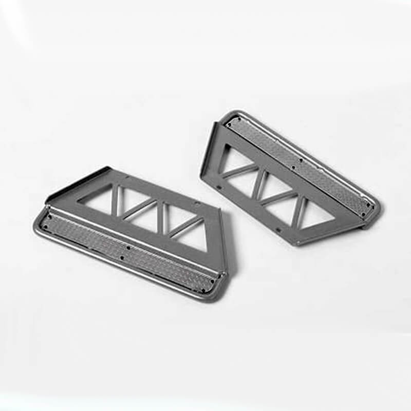 Rc4wd Trifecta Side Sliders For Land Cruiser Lc70 Body (silver)