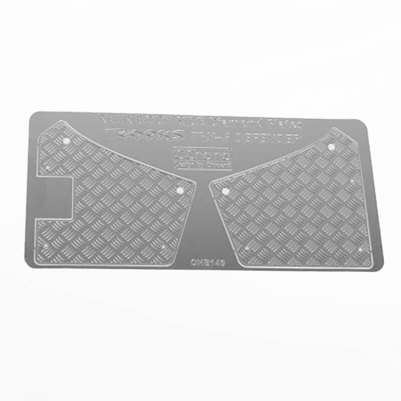 Rc4wd Diamond Plate Rear Fender Quarters For Traxxas Trx-4