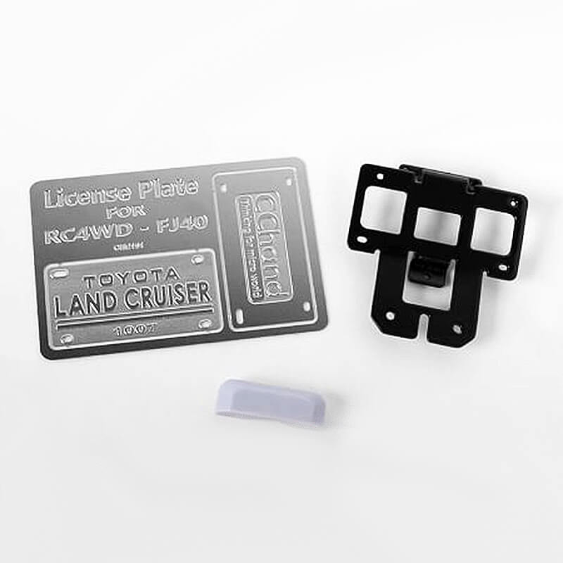 Rc4wd Rear License Plate System For Rc4wd G2 Cruiser