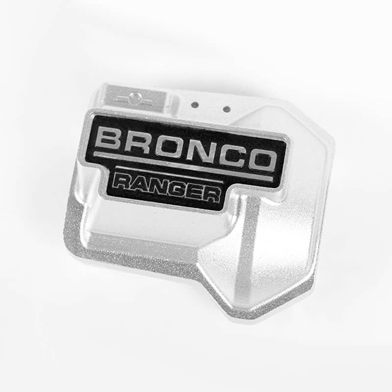 Rc4wd Aluminum Diff Cover For Traxxas Trx-4 '79 Bronco Ranger Xlt (silver)