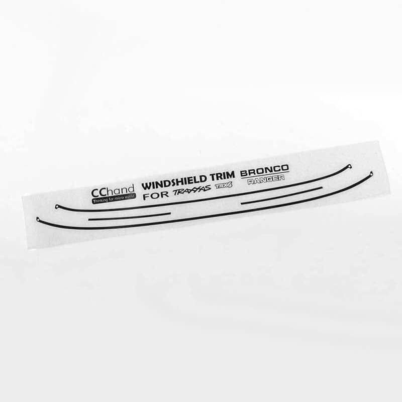Rc4wd Windshield Trim For Traxxas Trx-4 '79 Bronco Ranger Xlt