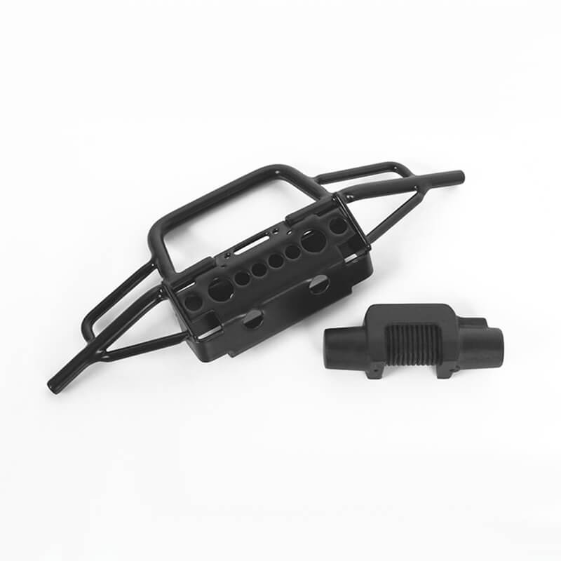 Rc4wd Rocker Steel Stinger Front Bumper W/plastic Winch For 1/18 Gelande Ii D90