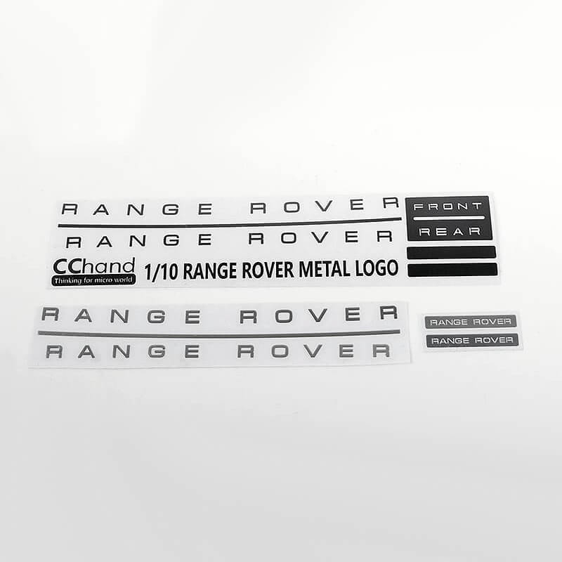 Rc4wd Metal Emblem Set For Js Scale 1/10 Range Rover Classic Body