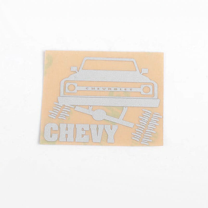 Rc4wd Chrome Chevy Decals