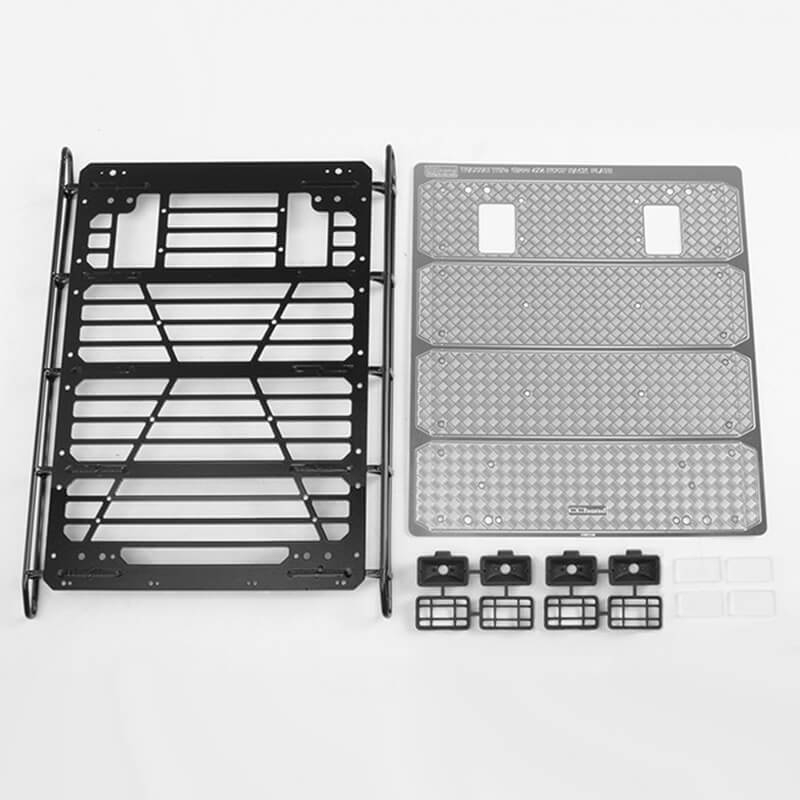 rc4wd-command-roof-rack-wdiamond-plate-4x-square-lights-traxxas-trx-4-mercedes-benz-g-500-a
