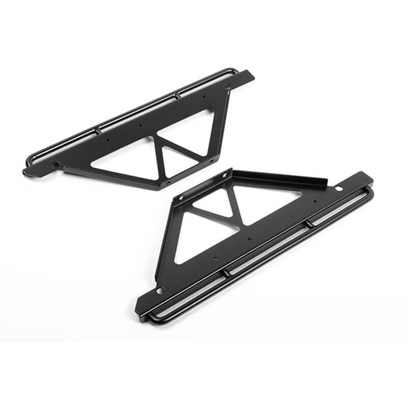 Rc4wd Rough Stuff Side Sliders W/ Body Mount For Js Scale 1/10 Range Rover Classic Body