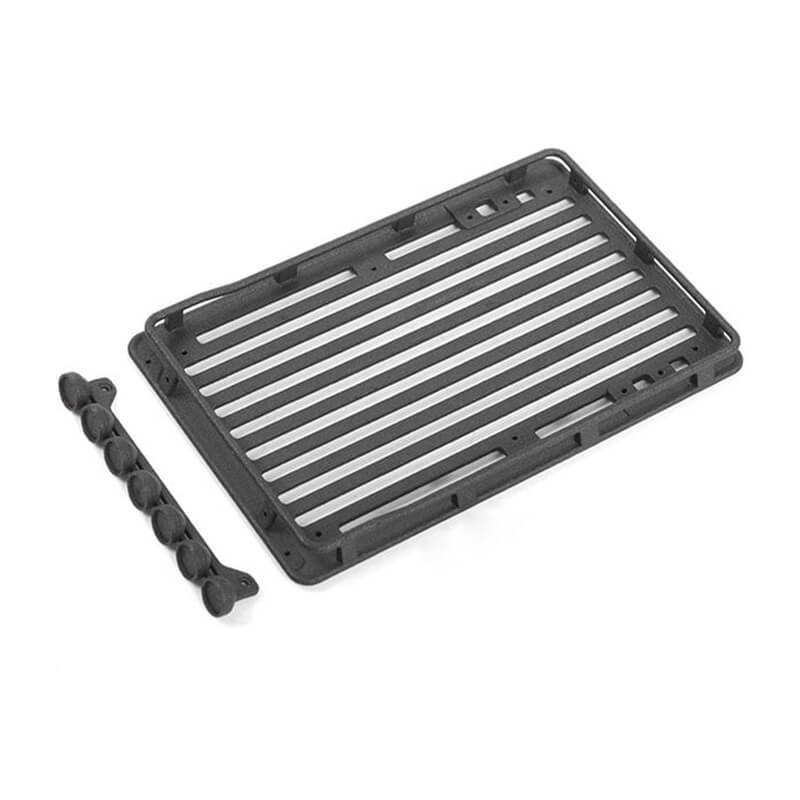 Rc4wd Micro Series Roof Rack W/ Light Set For Axial Scx24 1/24 Jeep Wrangler Rtr