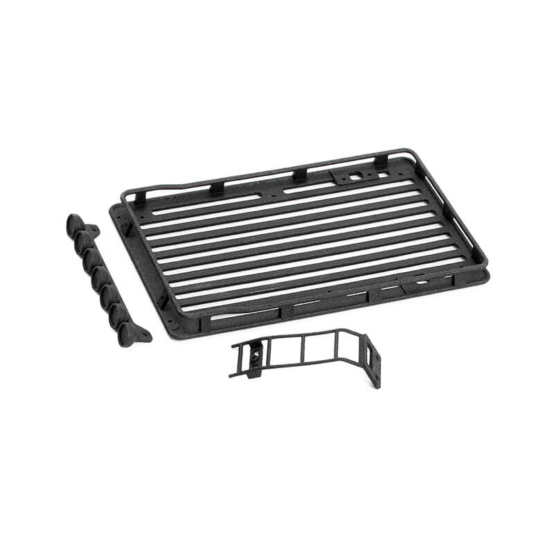 Rc4wd Micro Series Roof Rack W/ Light Set & Ladder Axial Scx24 1/24 Jeep Wrangler Rtr