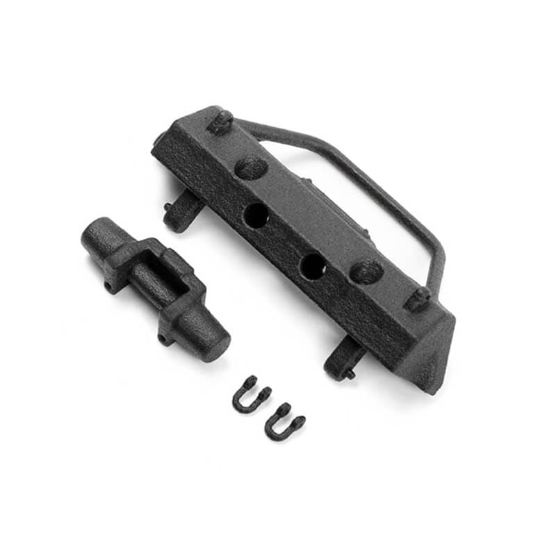 Rc4wd Micro Series Front Bumper W/ Plastic Winch For Axial Scx24 1/24 Jeep Wrangler Rtr