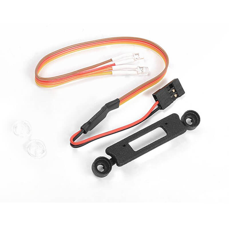 Rc4wd Micro Series Headlight Insert W/ Led Lighting System For Axial Scx24 1/24 Jeep Wrangler Rtr