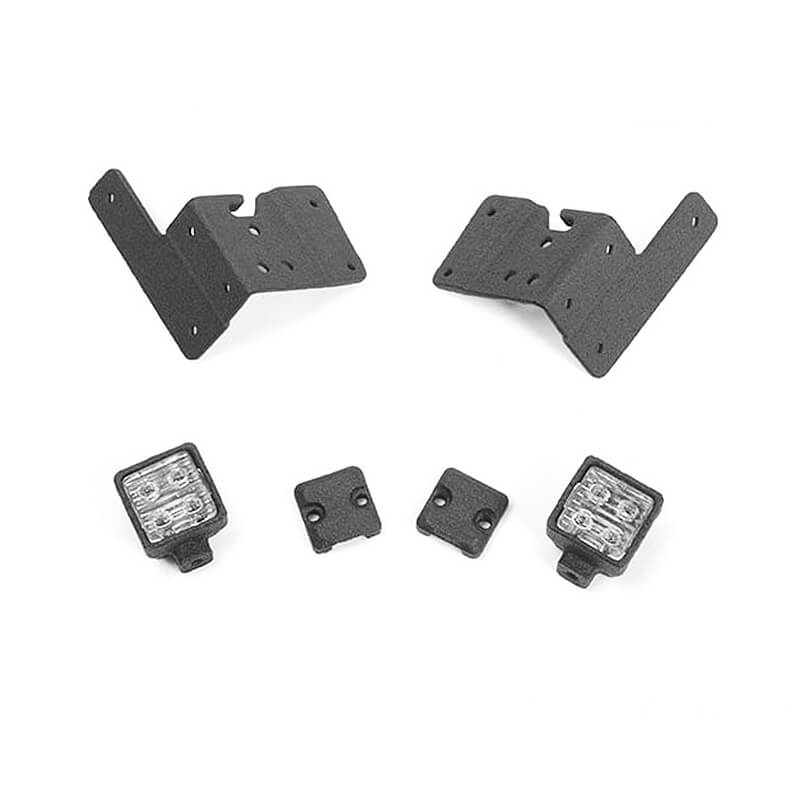 Rc4wd Pillar Lights For Axial 1/10 Scx10 Iii Jeep (gladiator/wrangler)