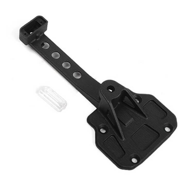 Rc4wd Spare Wheel&tyre Holder W/clear High Rear Brake Light For Axial 1/10 Scx10 Iii Jeep Jlu Wrang