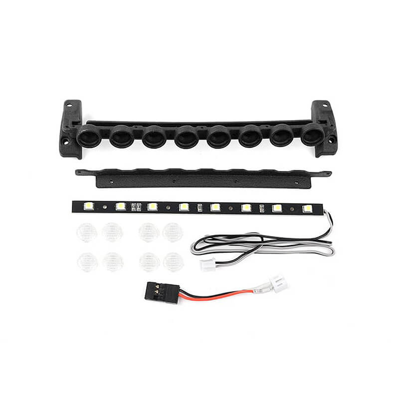 Rc4wd Led Light Bar For Roof Rack & Traxxas Trx-4 2021 Bronco (round)