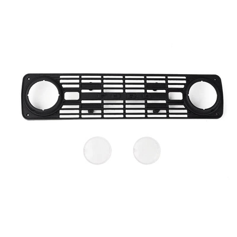 Rc4wd Front Grille & Lenses For Axial Scx10 Iii Early Ford Bronco (black)