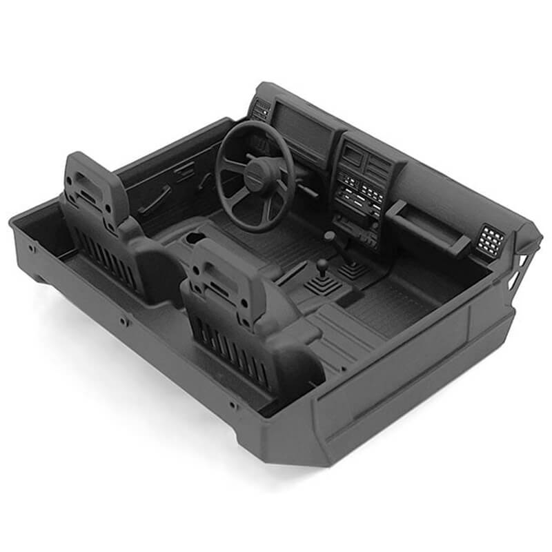 Rc4wd Detailed Interior Cab For Enduro Bushido (black)