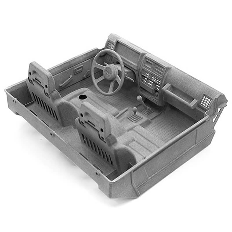 Rc4wd Detailed Interior Cab For Enduro Bushido (gray)