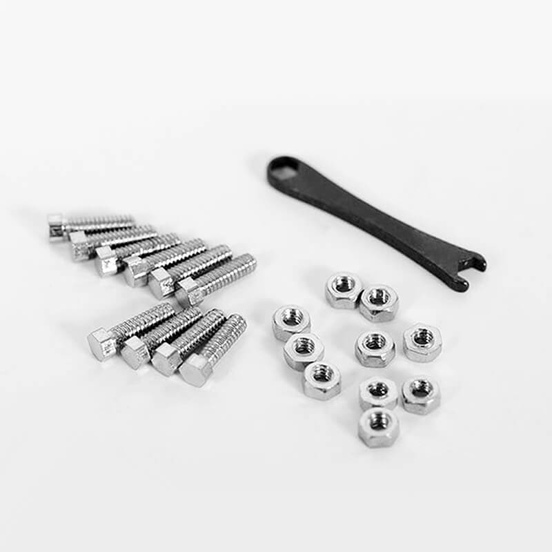 Rc4wd Ultra Scale Hardened Steel Driveshaft Hardware & Wrench