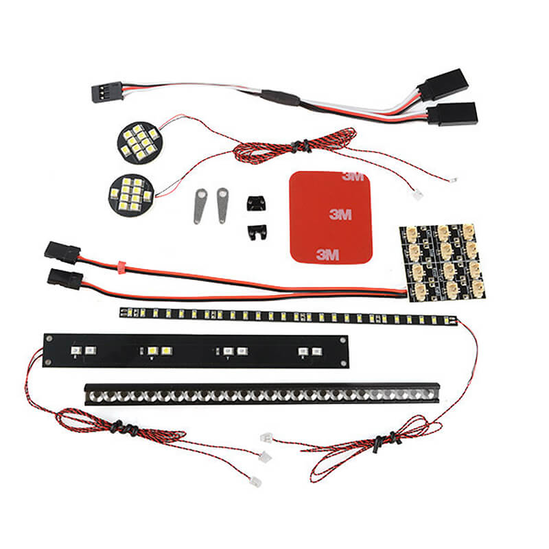 Rc4wd Led Lighting System With Light Bar Miller M/s Pro Rock