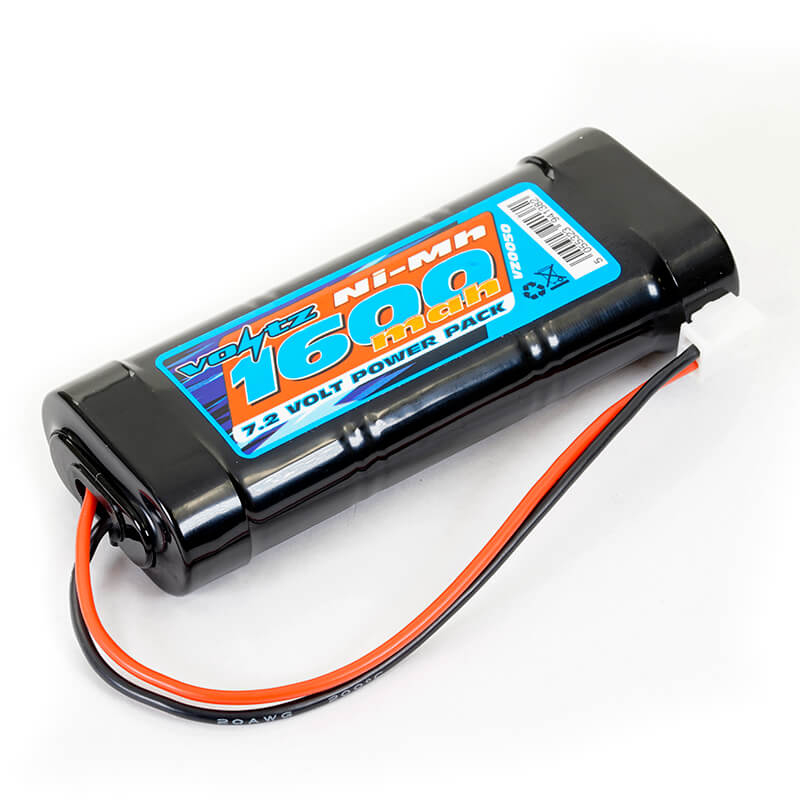 Voltz 6 Cell 1600mah 7.2v Nimh Stick Battery W/micro Connector