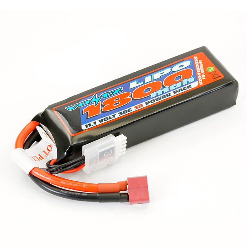 Voltz 1800mah 3s 11.1v 30c Lipo Battery