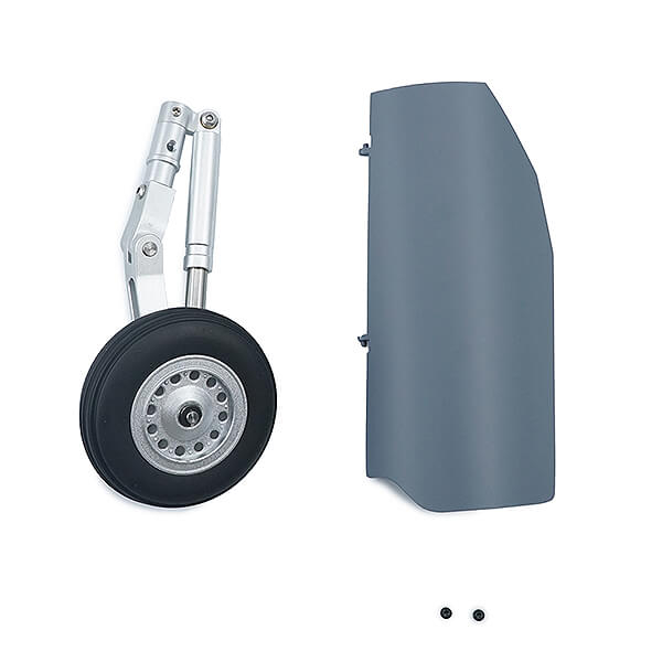 Xfly Alpha Main Lg Set With Gear Door (l) - Grey