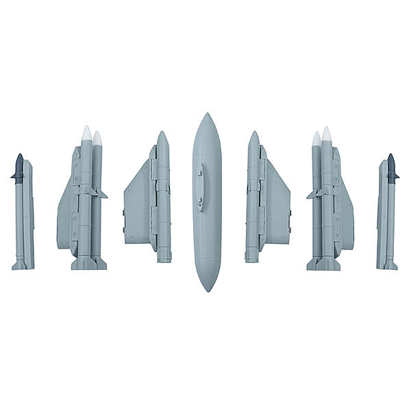 Xfly 80mm T-7a Red Hawk Missiles And Oil Tank