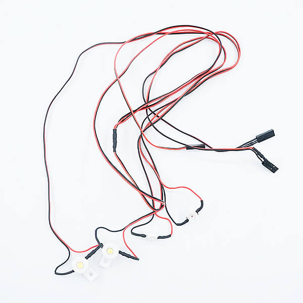 Xfly 80mm T-7a Red Hawk Led Set