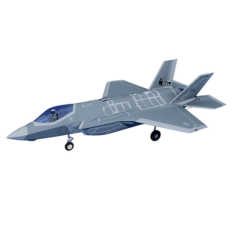 xfly-64mm-f-35-lightning-edf-750mm-with-retract-without-txrxbatt