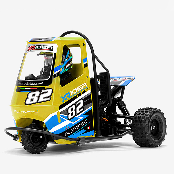 X-rider Flamingo 1/8 Rc Tricycle Rtr - Yellow