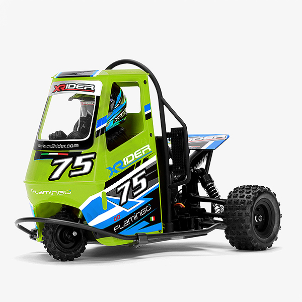 X-rider Flamingo 1/8 Rc Tricycle Rtr - Green