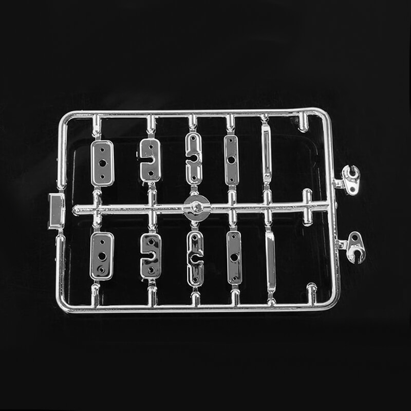 Rc4wd Chevrolet Blazer & K10 Chrome Handles & Led Holder Par