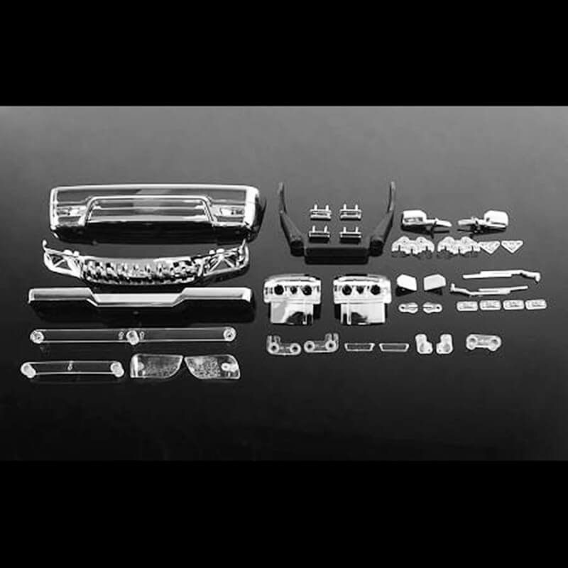 Rc4wd Plastic Molded Parts For 2001 Toyota Tacoma 4 Door Bod