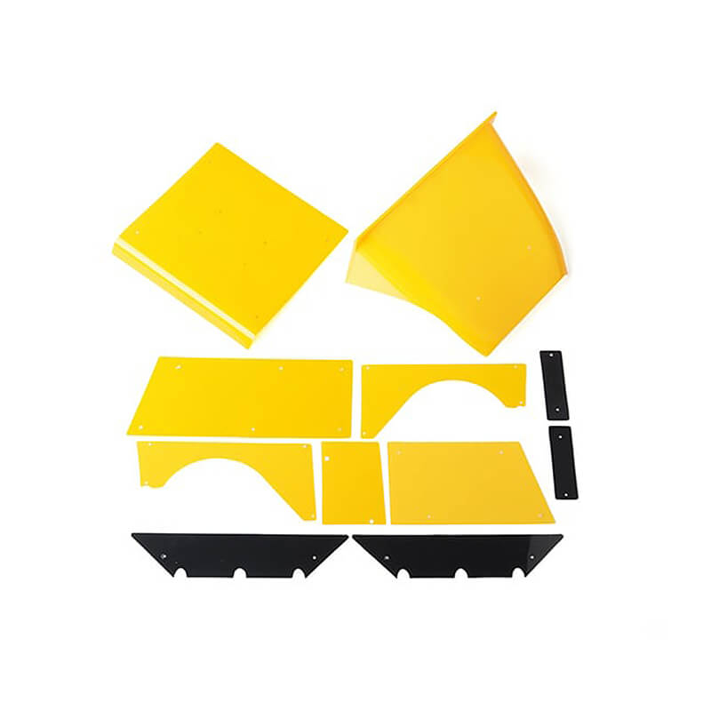 Rc4wd Lexan Body Panel Set For Miller Motorsports Pro Rock R