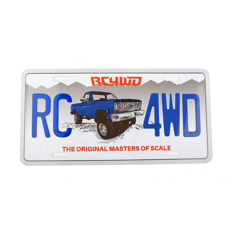 Rc4wd K10 License Plate