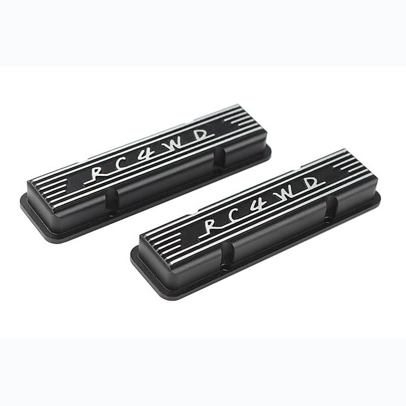 Rc4wd Aluminium Valve Covers For Scale V8 Engine (black)