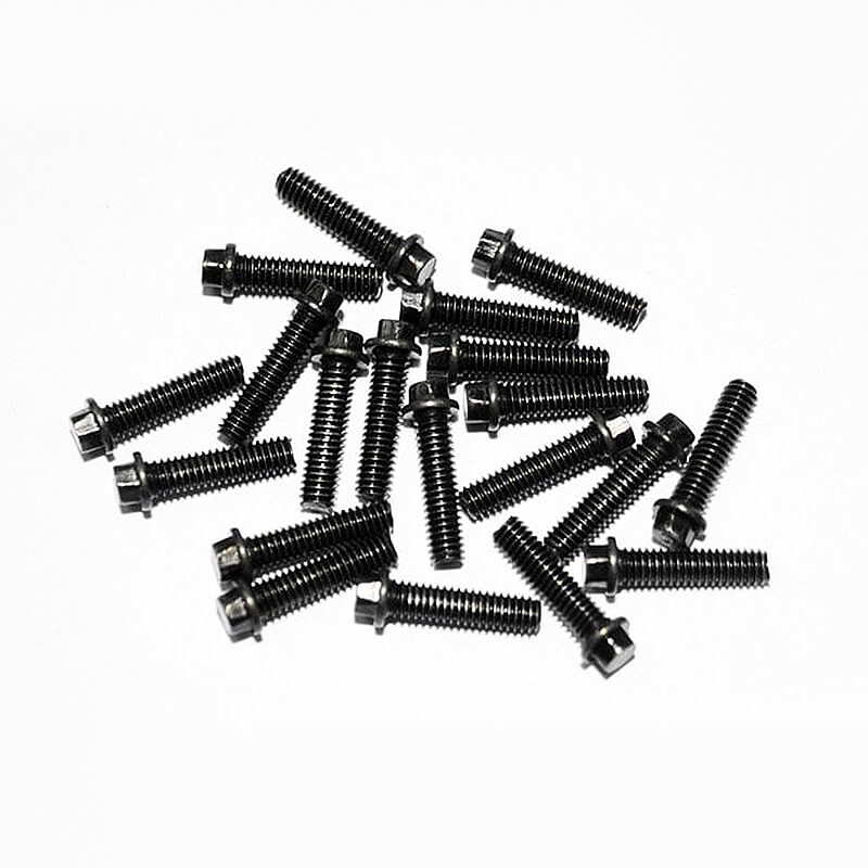Rc4wd Miniature Scale Hex Bolts (m2.5 X10mm) (black)