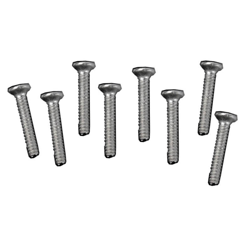 Rc4wd Phillips Flat Head Screws M1 X 6mm (silver)